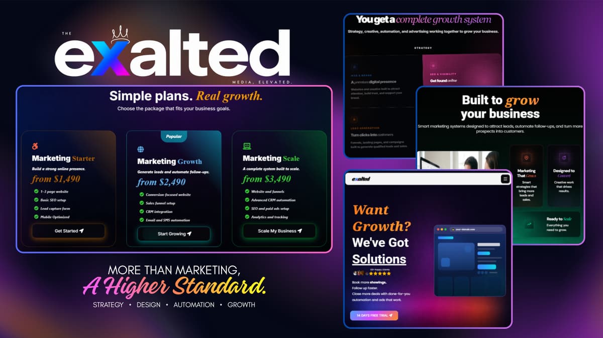 Agency Website Showcase