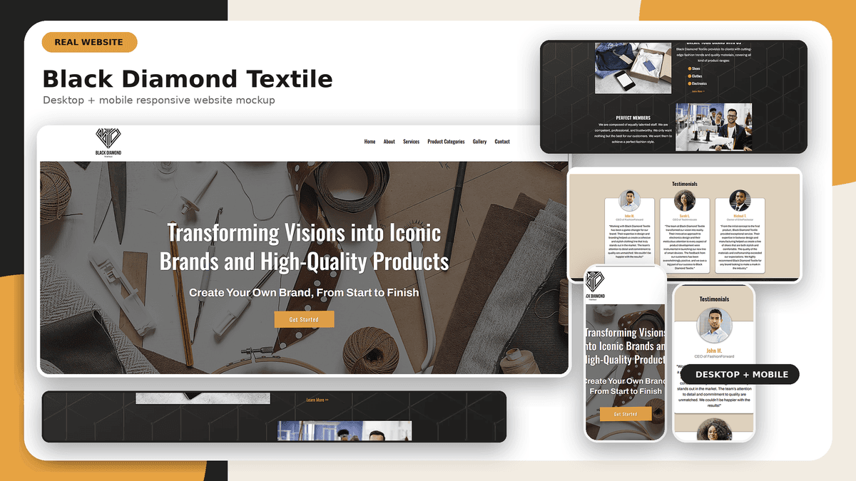 Black Diamond Website